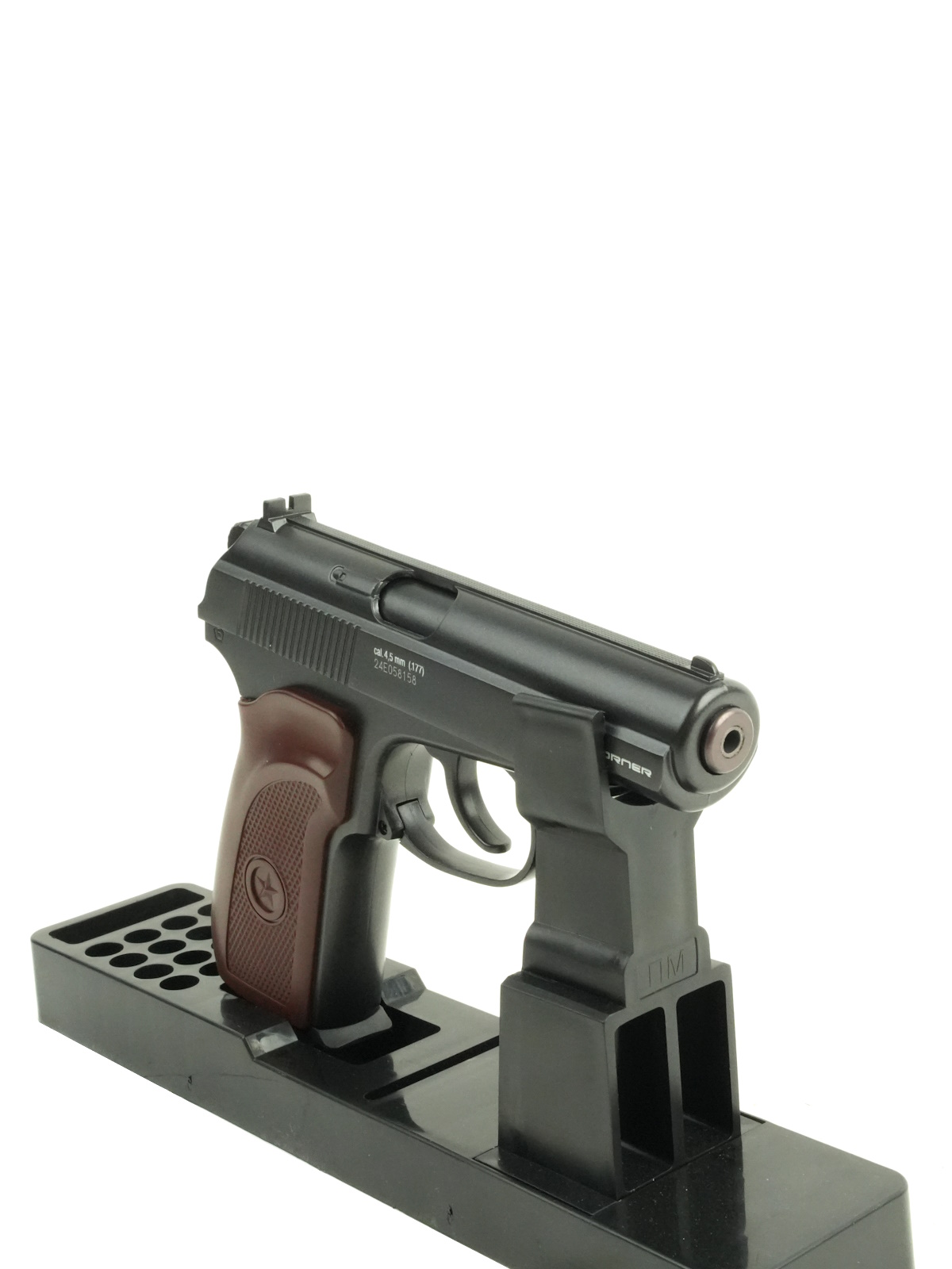 Пистолет пневматический PM49, к.4,5мм (blowback)